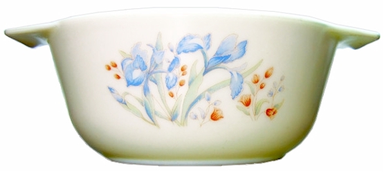 Blue Iris by Pyrex