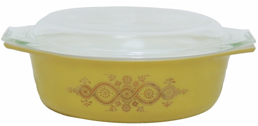 Golden Wreath by Pyrex