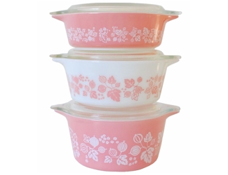 Gooseberry Pink by Pyrex