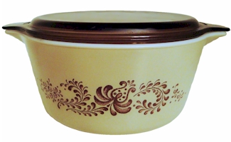 Homestead Brown by Pyrex