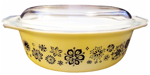 Pressed Flowers by Pyrex