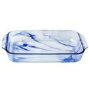 Pyrex Watercolor Oblong Baking Dish