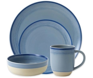 Ellen DeGeneres Brushed Glaze Polar Blue by Royal Doulton