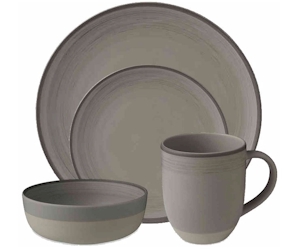 Ellen DeGeneres Brushed Glaze Taupe by Royal Doulton