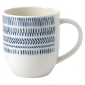 Royal Doulton Cobalt Blue Chevron Mug