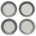 Royal Doulton Foulard Star Accent Tea Plates