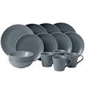 Royal Doulton Maze Dark Grey Dinnerware Set