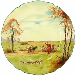 Fox Hunting by Royal Doulton