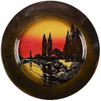 Poplars At Sunset by Royal Doulton