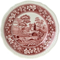 s Spode China TOWER-PINK Salad Plate VERY GOOD