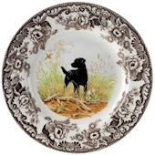 Woodland Hunting Dogs Black Labrador Retriever by Spode