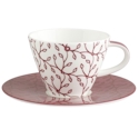 Villeroy & Boch Caffe Club Floral Berry Tea Cup & Saucer