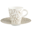 Villeroy & Boch Caffe Club Floral Caramel After Dinner Cup & Saucer