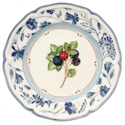 Villeroy & Boch Cottage Blue Stencil Rim Salad Plate