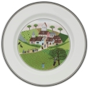 Villeroy & Boch Design Naif Appetizer/Dessert Plate #3 Wedding Procession