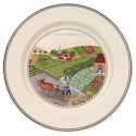 Villeroy & Boch Design Naif Appetizer/Dessert Plate #4 Plowing