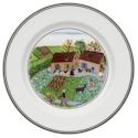 Villeroy & Boch Design Naif Appetizer/Dessert Plate #5 Family Farm