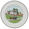 Villeroy & Boch Design Naif Dinner Plate #1 Going to Market