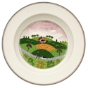 Villeroy & Boch Design Naif Rim Soup Bowl #6 Hunter & Dog