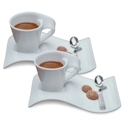 Villeroy & Boch NewWave Caffe Tea Espresso for Two