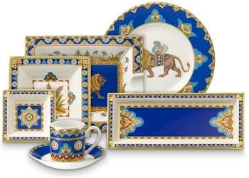 Discontinued Villeroy & Boch Samarkand Cobalt Blue Fine China