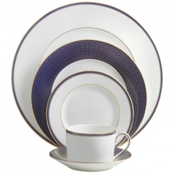 Lismore Diamond Lapis Fine China by Waterford