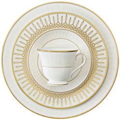 Lismore Gold Fine China by Waterford