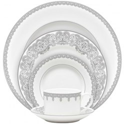 Lismore Lace Platinum Fine China by Waterford