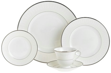 Lismore Platinum Fine China by Waterford
