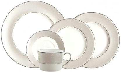 Etoile Platinum Fine China by Monique Lhuillier for Waterford